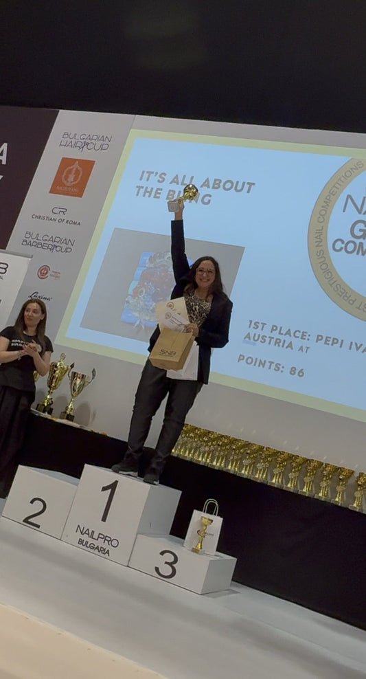 Две първи места за Пепи Иванова на Nailpro Bulgaria 25-26 април 2025г