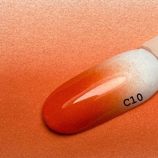 Боя за аерограф – Огнено оранжево – C10 – 30 мл.