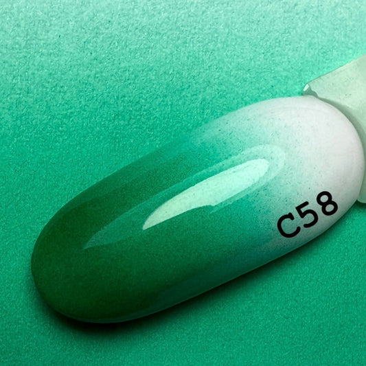 Боя за аерограф – Морско зелено – C58 – 30 мл.