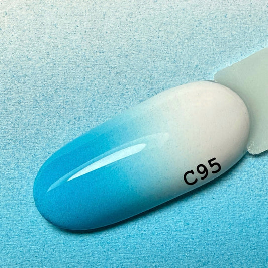 Боя за аерограф – Светло синьо – C95 – 30 мл.