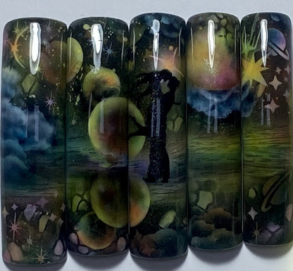 Подготовка за състезания в категория Airbrush Nail Art – Групово