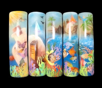 Подготовка за състезания в категория Airbrush Nail Art – Групово